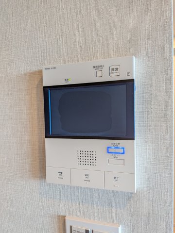 セキュリティ　TV付きインターホンでセキュリティ面も安心です