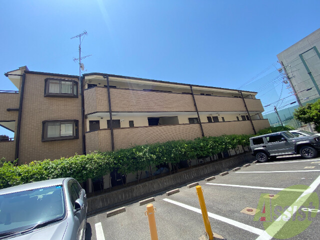 建物外観　神戸市高徳町「六甲ハイム」