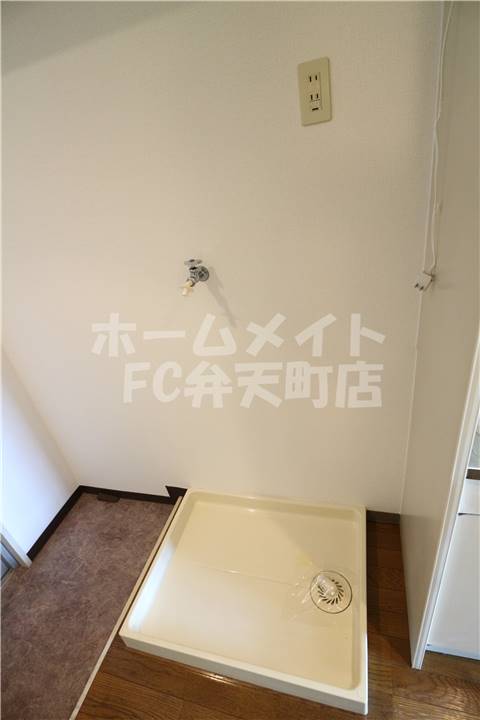 その他　室内洗濯置き場です