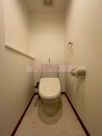 トイレ　ゆったりとした空間のトイレです