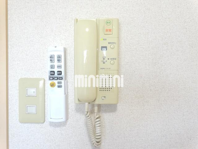 セキュリティ　インターホンです