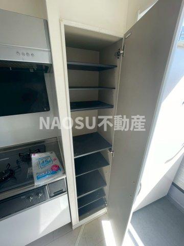 収納　大きなものも収納できそうです