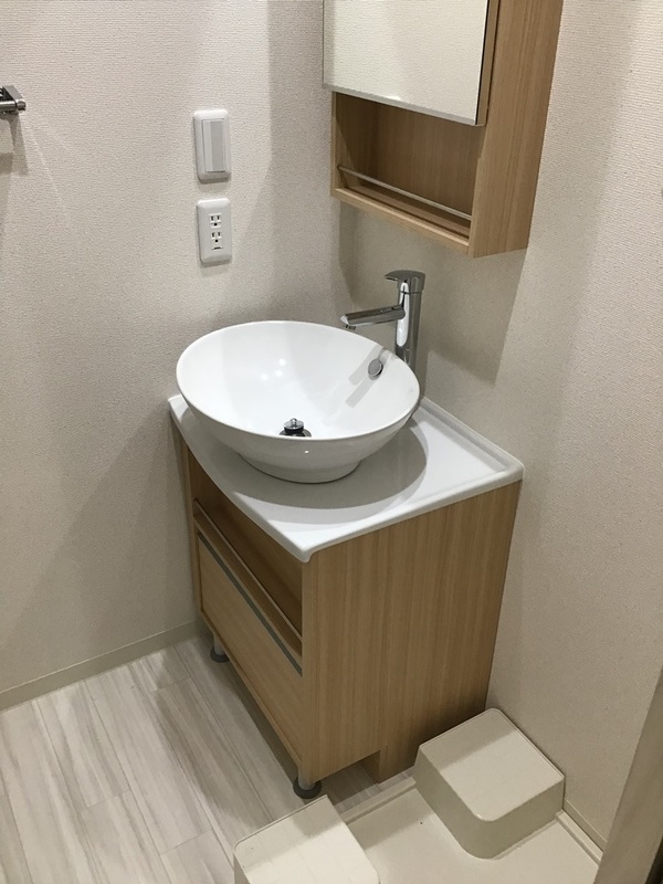 洗面設備　独立洗面化粧台付き☆