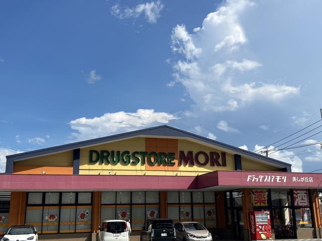 ドラックストア　ドラッグストアモリ美しが丘店（ドラッグストア）まで412m