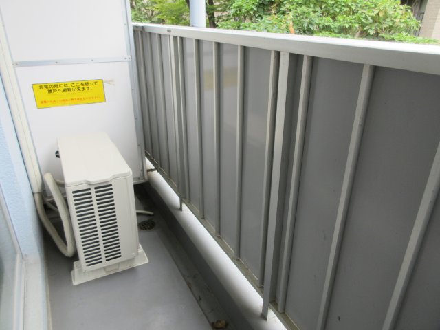 バルコニー　※同タイプ別部屋の参考写真になります