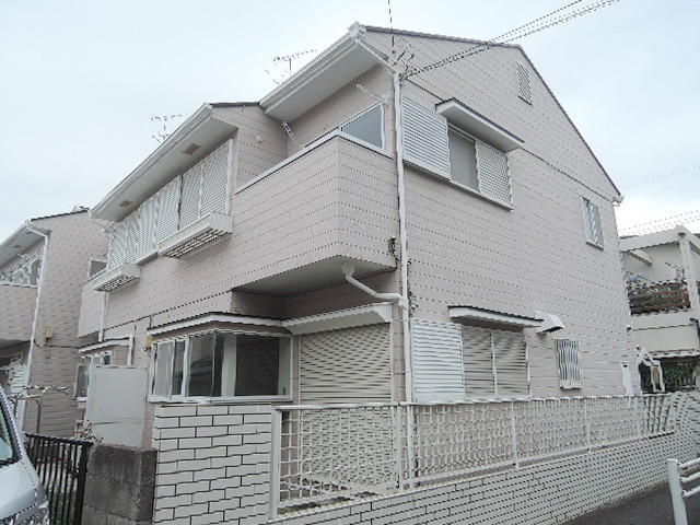 建物外観　セキスイハイム施工　気楽なテラスハウス