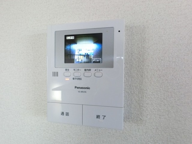 セキュリティ　録画機能付カラーモニターインターホン
