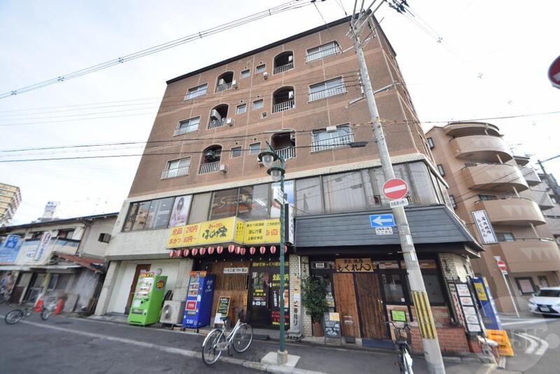 建物外観　上新庄駅まですぐです