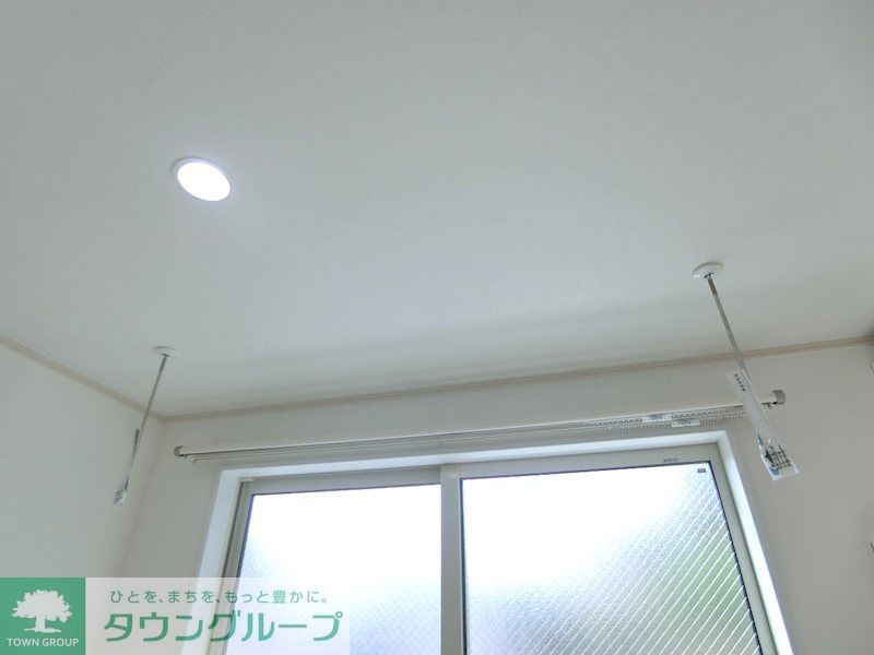 その他部屋・スペース　雨の日も安心、室内物干し付き！