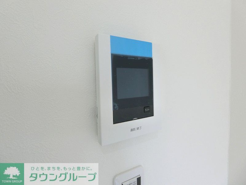 セキュリティ　安心のカラーモニター付インターホンです！