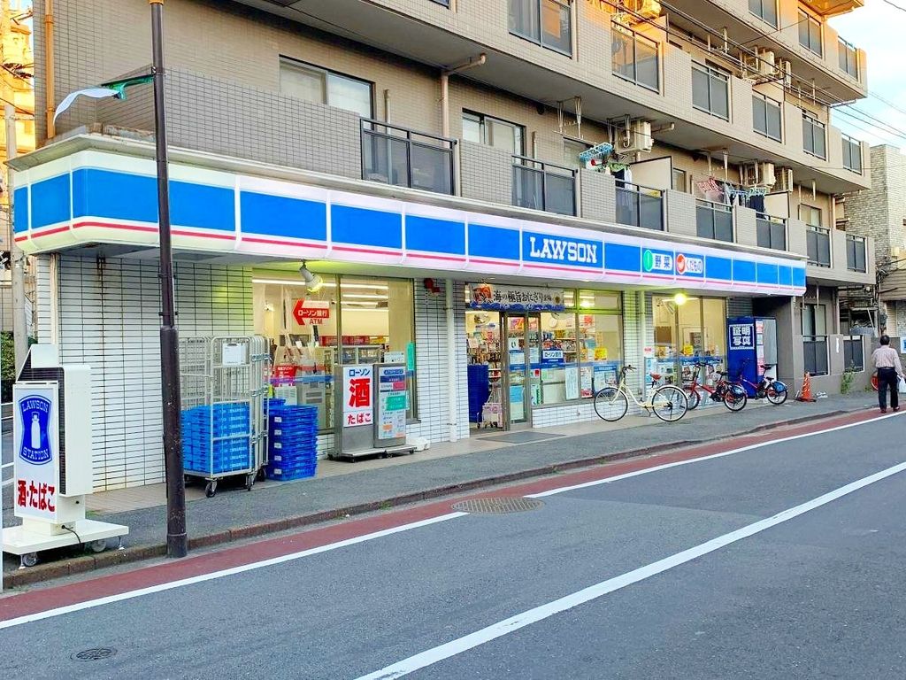 コンビニ　ローソン新蒲田1丁目店（コンビニ）まで420m