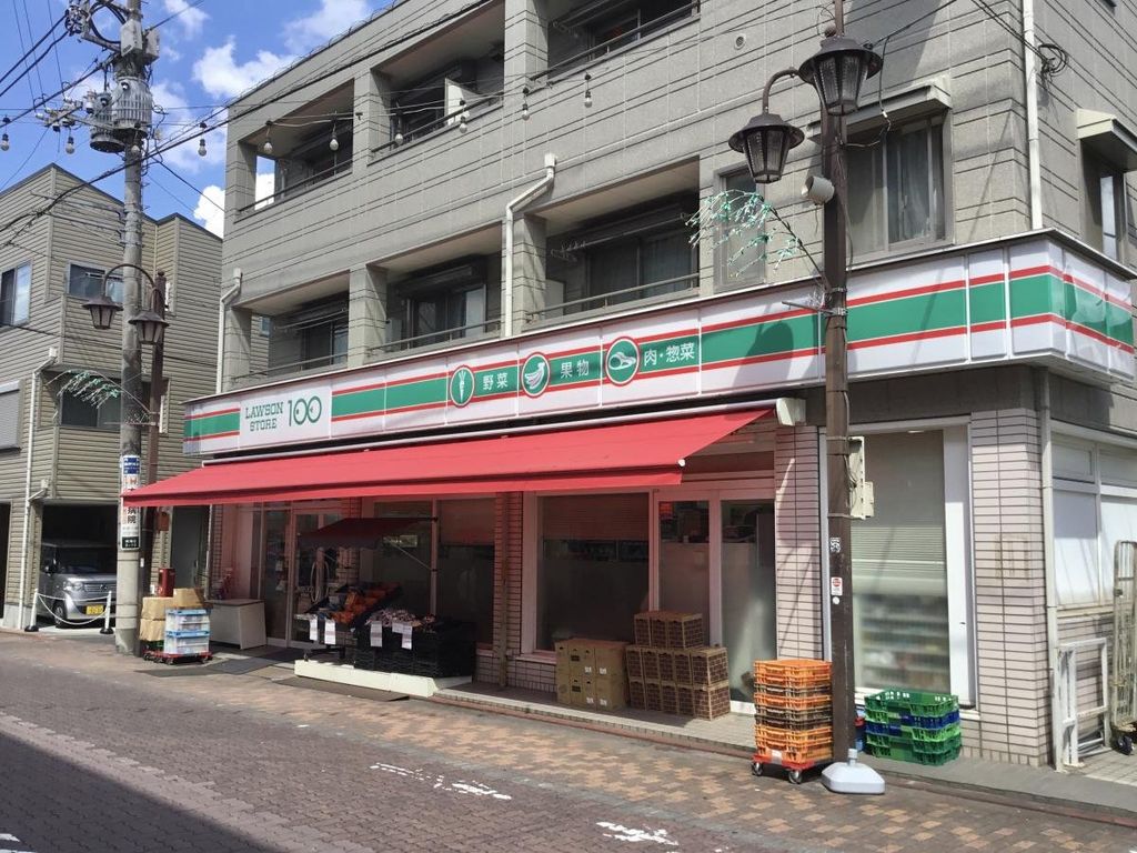 コンビニ　ローソンストア100新蒲田店（コンビニ）まで510m
