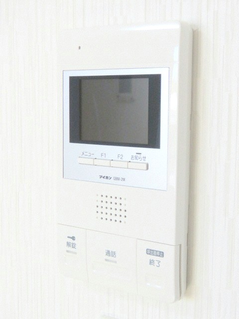 セキュリティ　モニター付きインターホンで安心♪