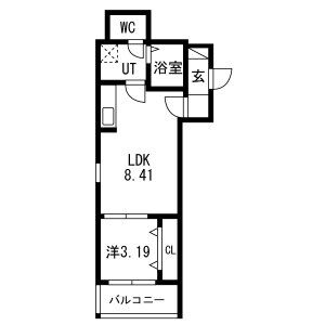 F+style東大阪本庄2号館の間取り写真