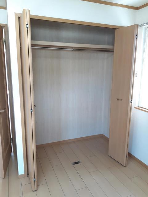 収納　クローゼットです。