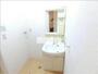 洗面設備　歯磨きや洗顔がこちらでできます。