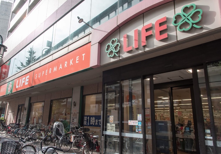 スーパー　ライフ 幡ヶ谷店（スーパー）まで397m