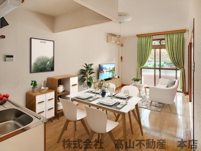 建物外観　※家具家電はイメージです。実際の設置はありません。