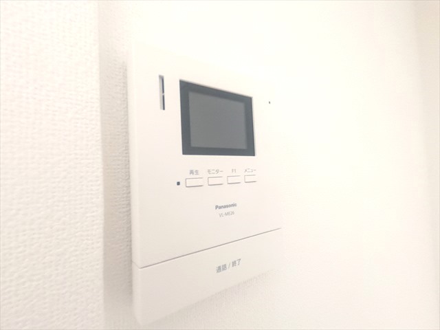 セキュリティ　防犯面に配慮しTVモニターホンに交換