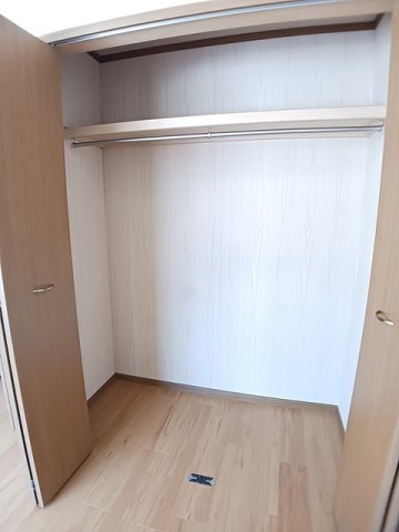 収納　たっぷりとした収納スペースです