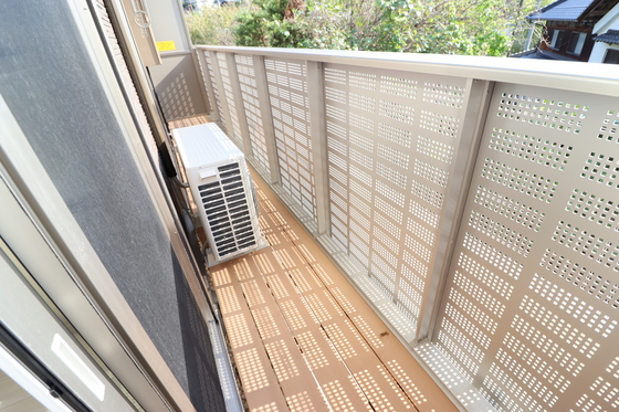 バルコニー　※別部屋の写真です