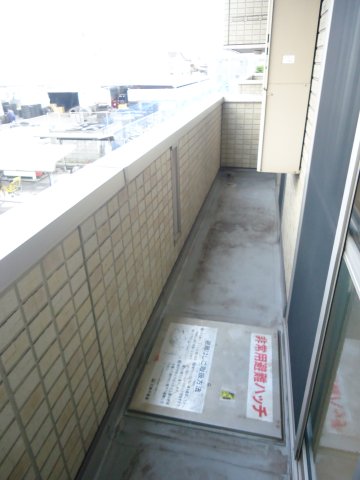 バルコニー　南東向き
