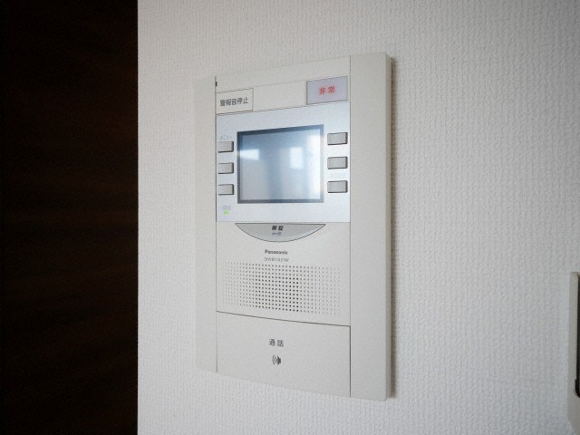 セキュリティ　モニター付きインターホンです
