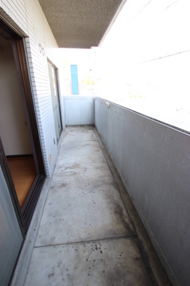 バルコニー　※別部屋の写真です