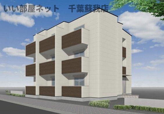 建物外観　先行申込受付中！完成が楽しみですね！