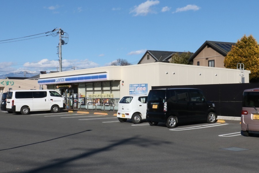 コンビニ　ローソン南アルプス荊沢店（コンビニ）まで470m
