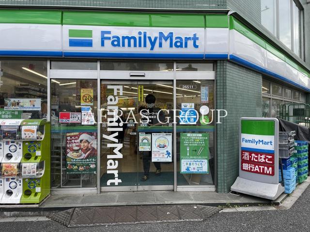 コンビニ　ファミリーマート 高円寺梅里店（コンビニ）まで398m