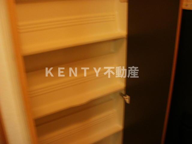 収納　収納があります