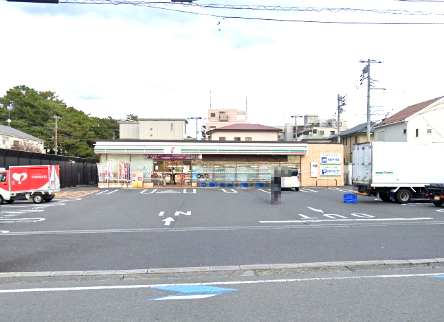 コンビニ　セブンイレブン 平塚松風町店（コンビニ）まで474m