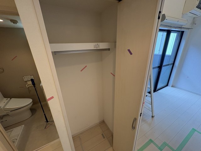 収納　たっぷりとした収納スペースです