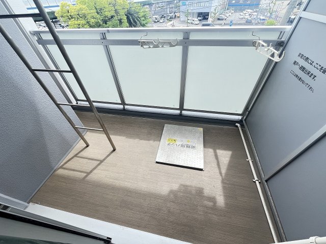 バルコニー　バルコニー付きです