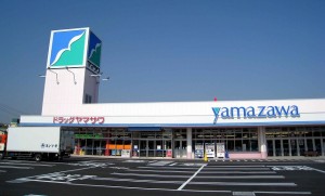 ドラックストア　ドラッグヤマザワ清住町店（ドラッグストア）まで742m