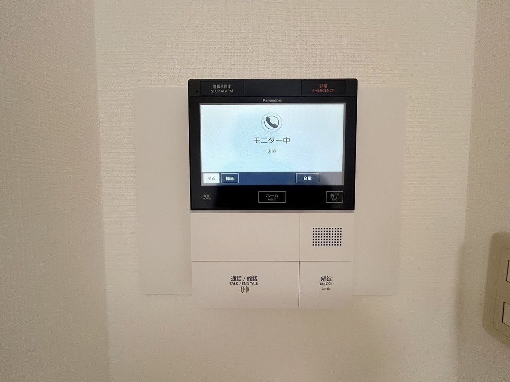 セキュリティ　TVモニタ付インターホン
