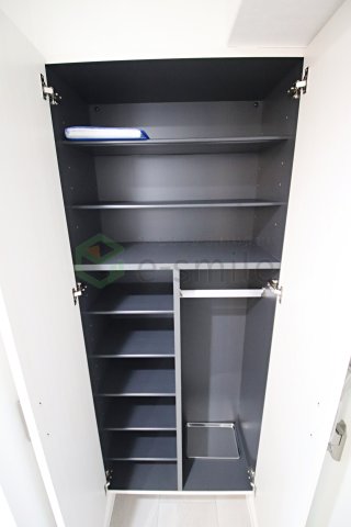 収納　たっぷりとした収納スペースです