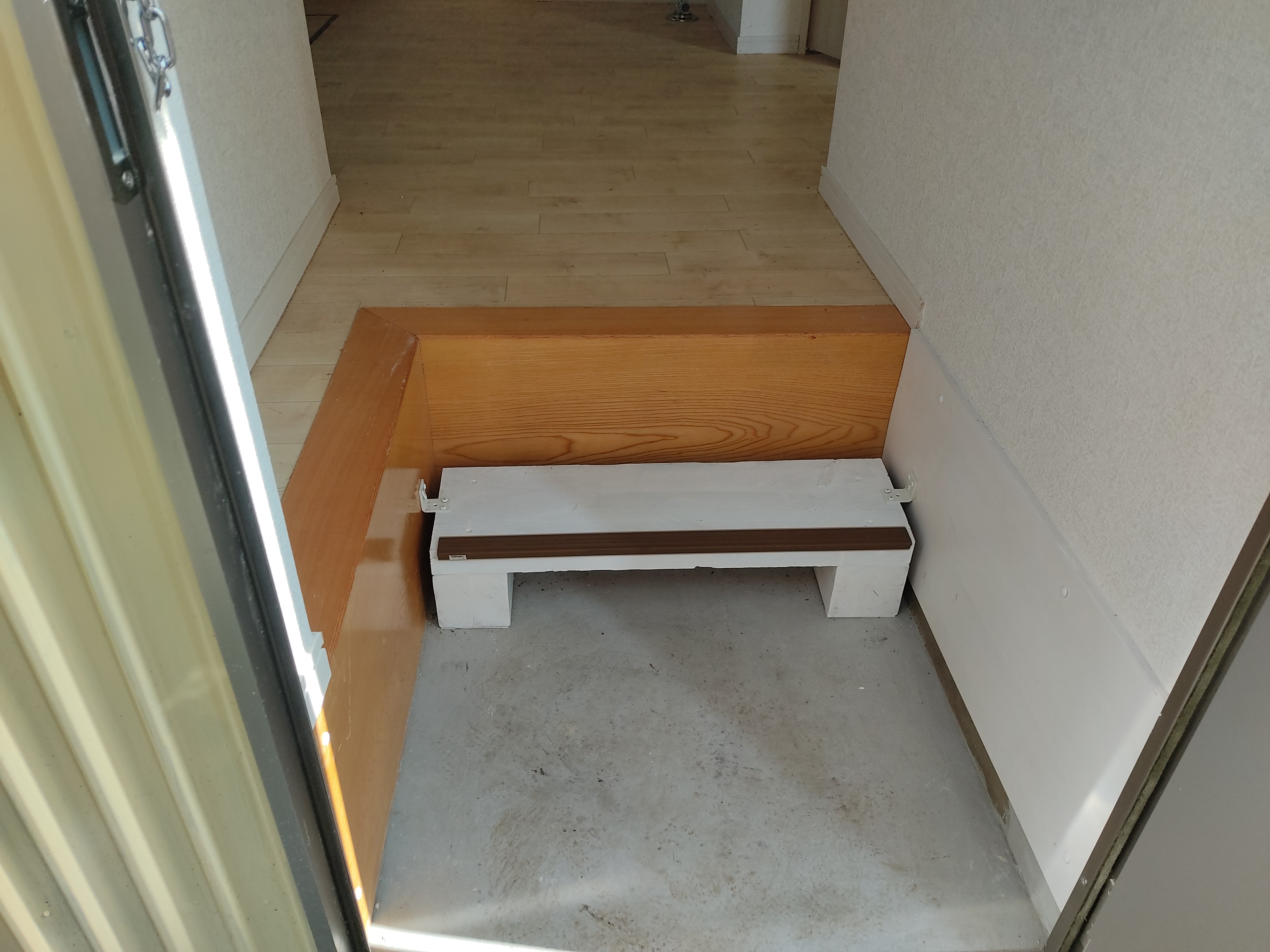 宮崎ハイツの玄関写真