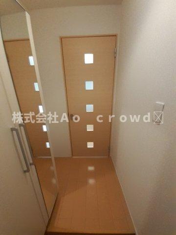 玄関　気になる物件はまとめてご案内ができます！