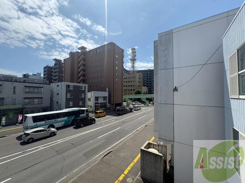 眺望　眺望です。建物はありますが風通しは良さそうです。
