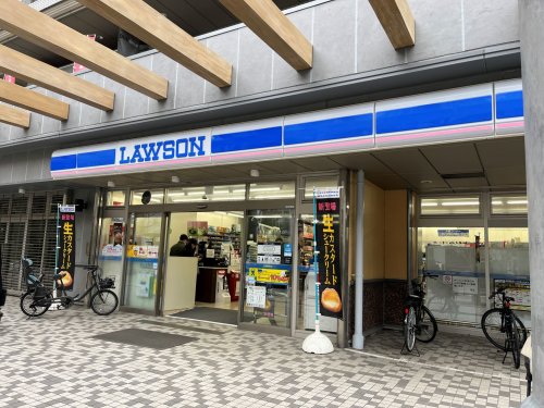 コンビニ　ローソン 佃二丁目店（コンビニ）まで384m