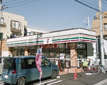 コンビニ　セブンイレブン船橋海神1丁目店（コンビニ）まで100m