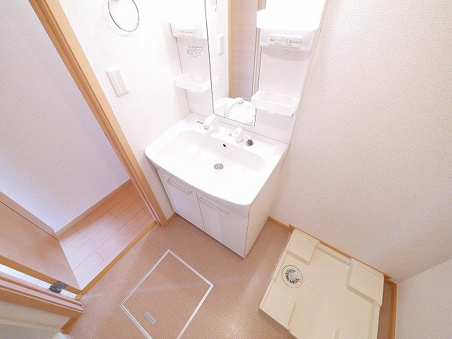 洗面設備　洗面所です