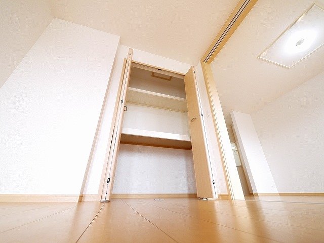収納　収納のためのスペースです