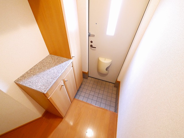 玄関　ゆったりとした玄関です