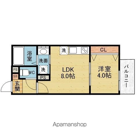 HARU千里山東の間取り写真
