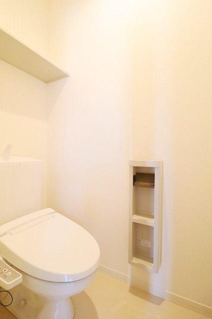 トイレ　ゆったりとした空間のトイレです