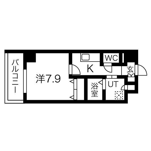T・Kビル西大寺NORTHの間取り写真