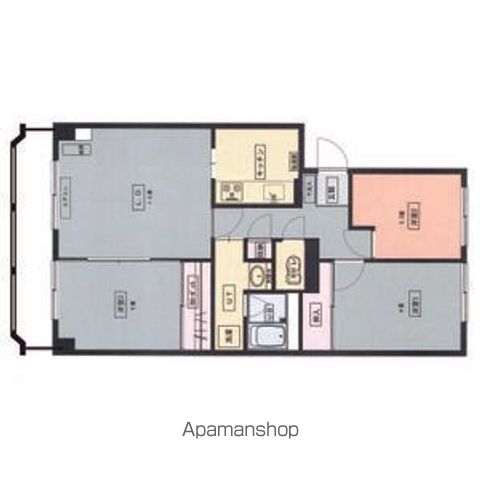 北20条マンションC棟の間取り写真